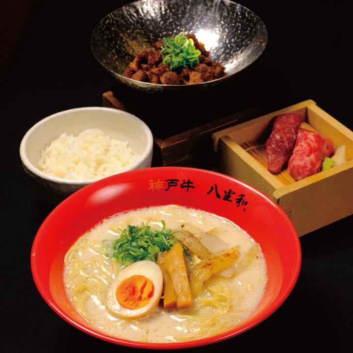 神戸牛ラーメン - 神戸牛らーめん 八坐和